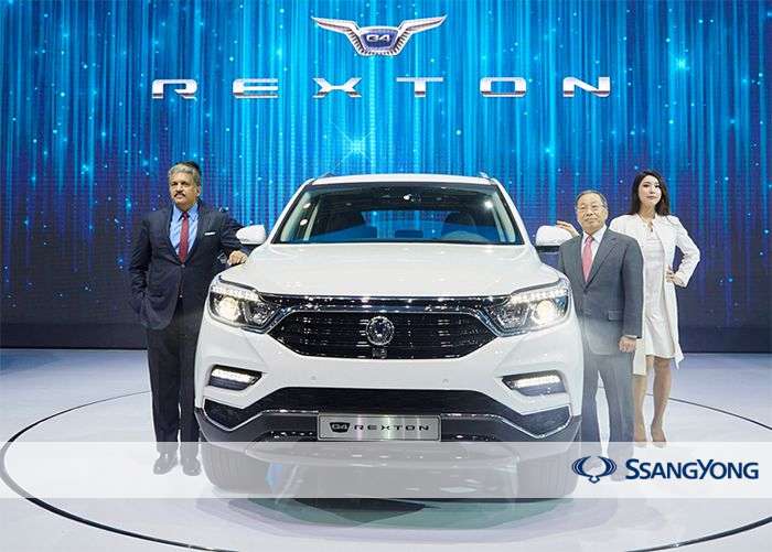 SsangYong Motor Signs Contract with Mahindra to Export Rexton to India